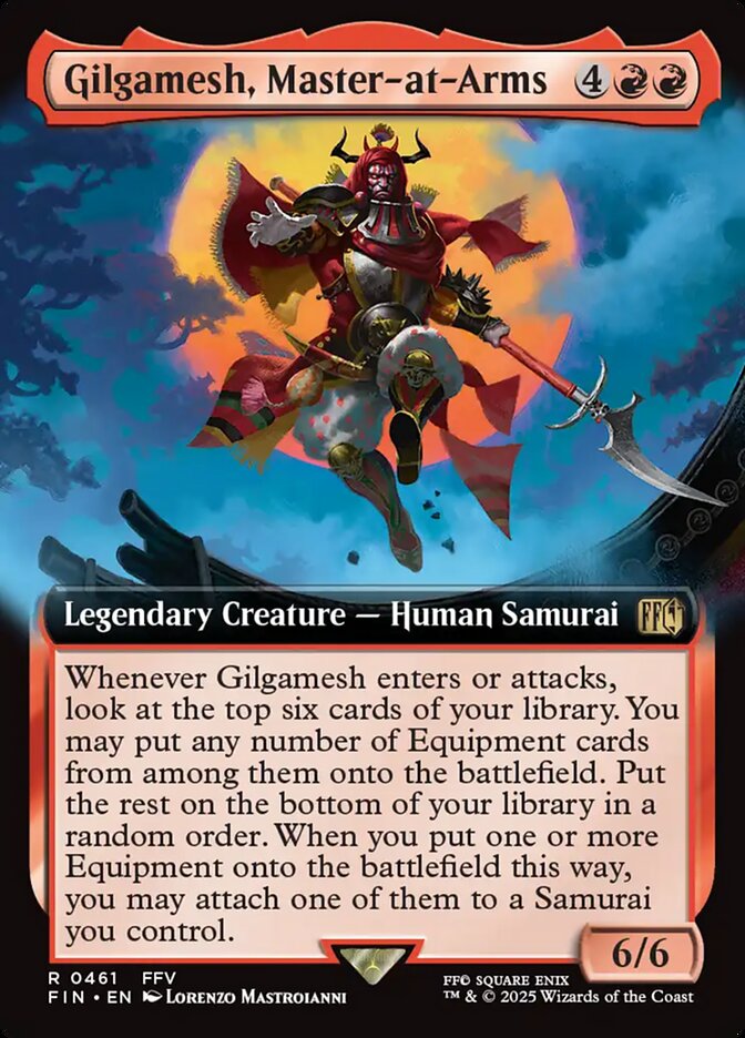 Gilgamesh, Master-at-Arms fin 461