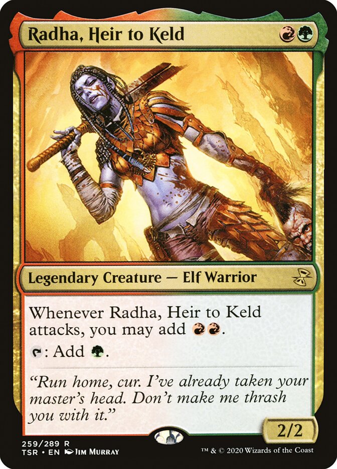 Radha, Heir to Keld tsr 259