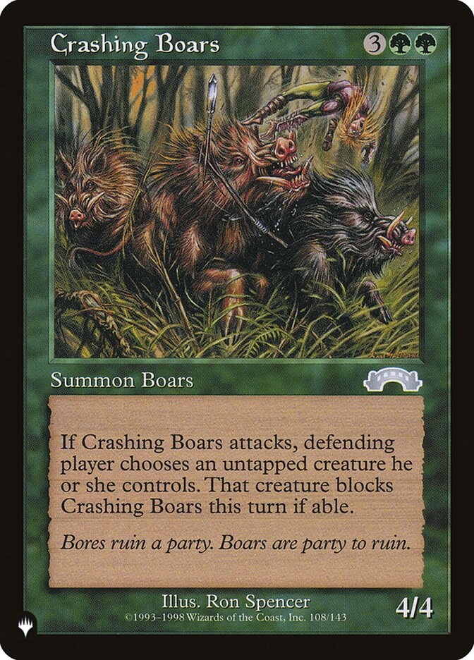 Crashing Boars plst EXO-108