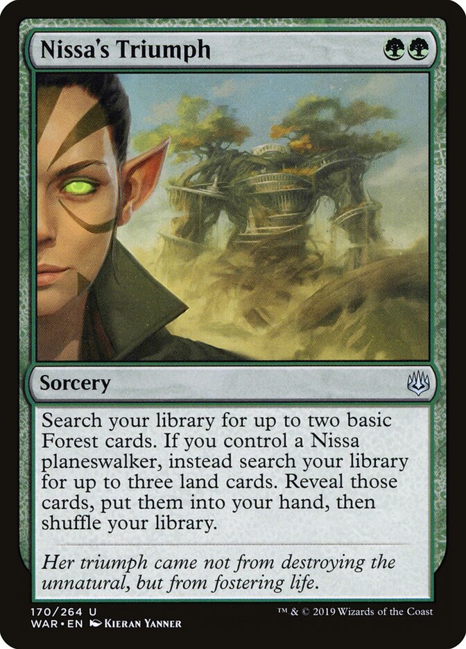 Nissa's Triumph war 170