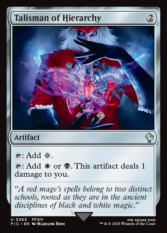 Talisman of Hierarchy fic 365