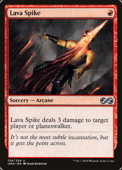 Lava Spike uma 136