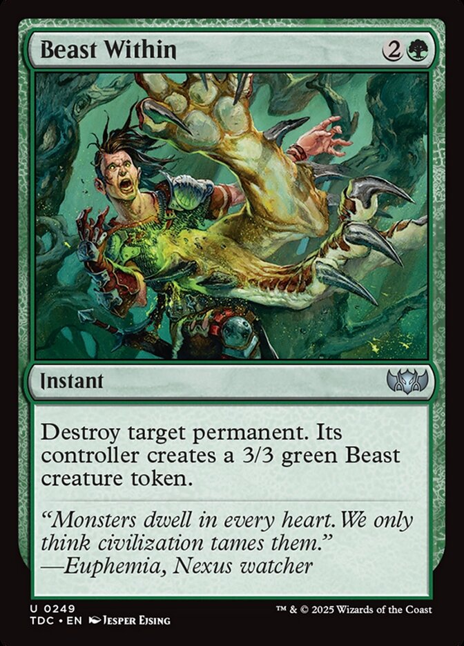 Beast Within tdc 249