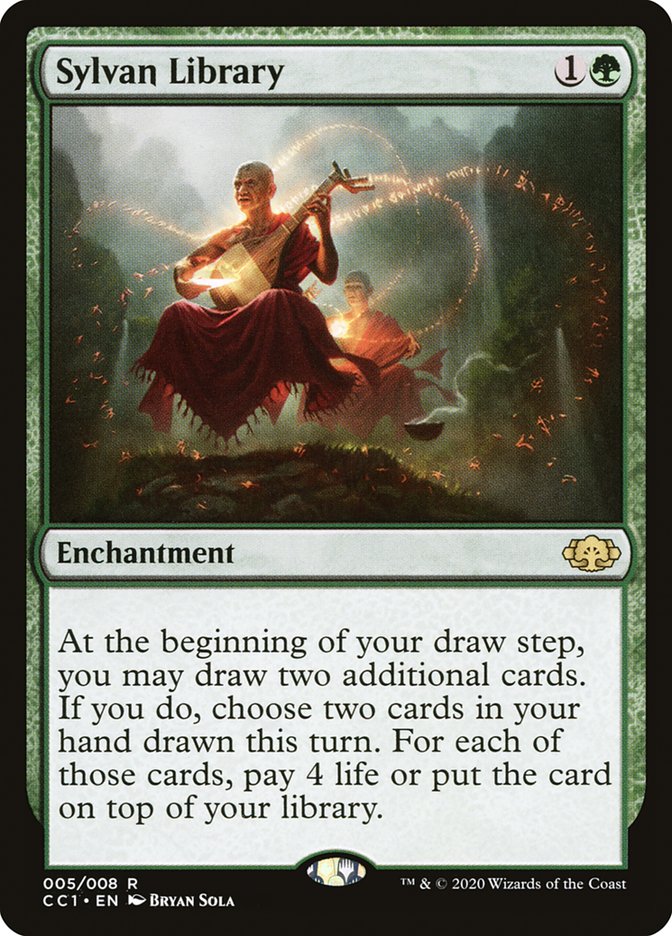 put card on top of library mtg Looking for a card that allows me to put cards in hand back into the library. : r/EDH