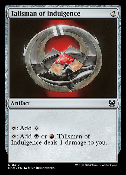 Talisman of Indulgence m3c 312