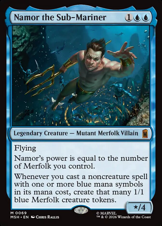 Namor the Sub-Mariner msh 69