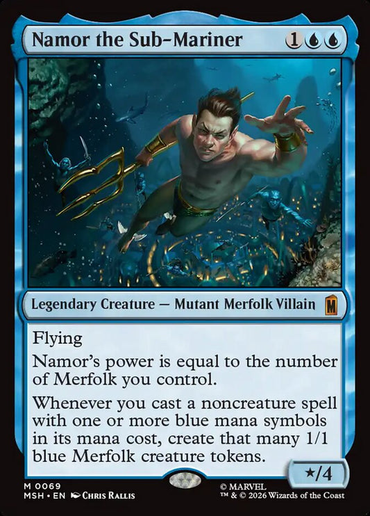 Namor the Sub-Mariner msh 69