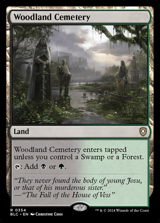 Woodland Cemetery blc 354