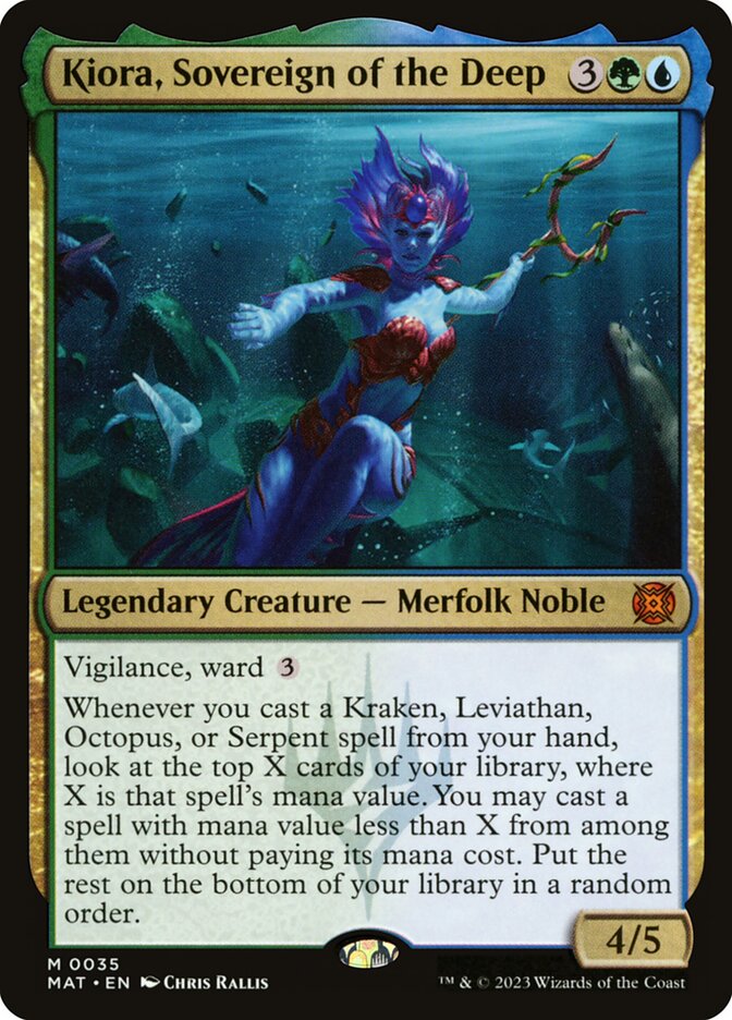 Kiora, Sovereign of the Deep mat 35