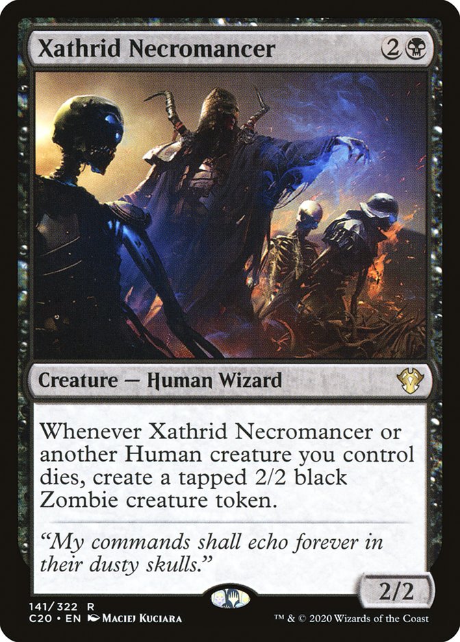 Xathrid Necromancer c20 141