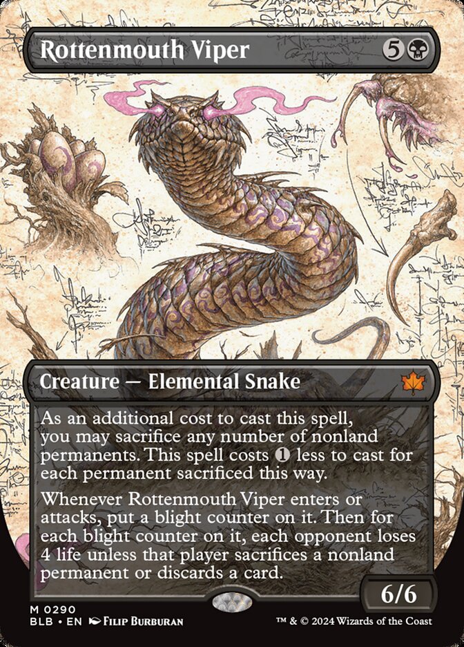 Rottenmouth Viper blb 290