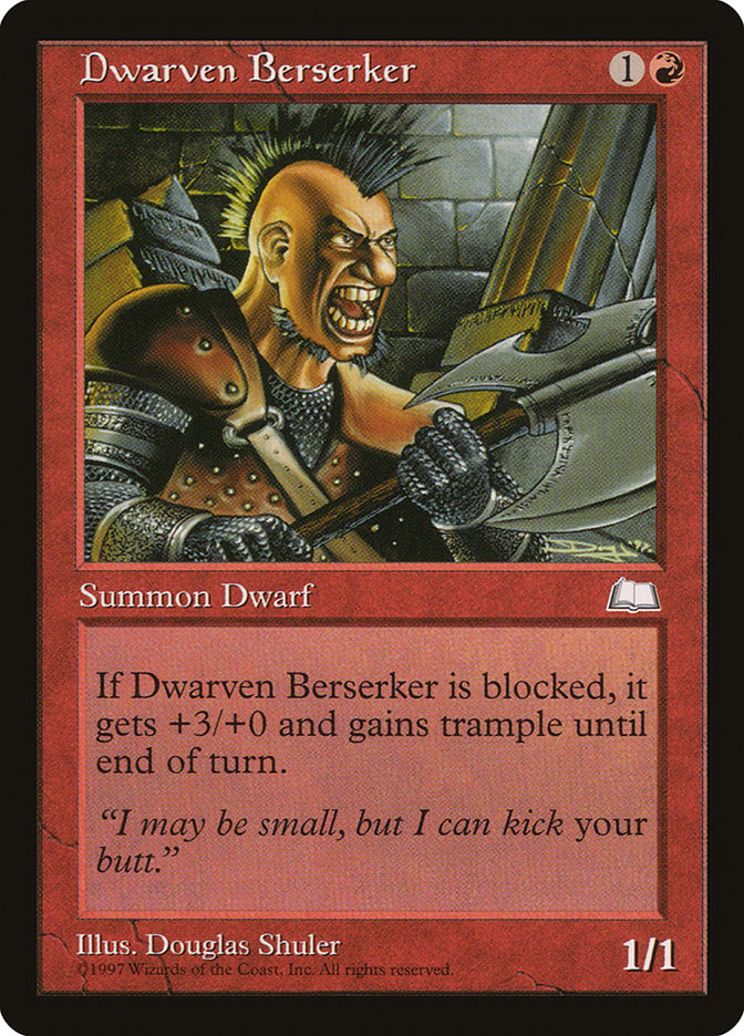 Dwarven Berserker wth 97