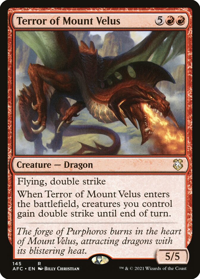 Terror of Mount Velus afc 145