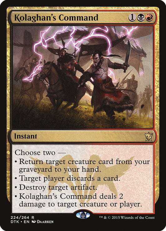 Kolaghan's Command dtk 224