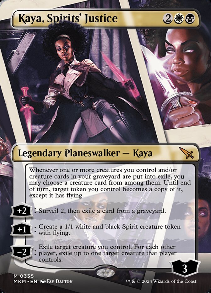 Kaya, Spirits' Justice mkm 335