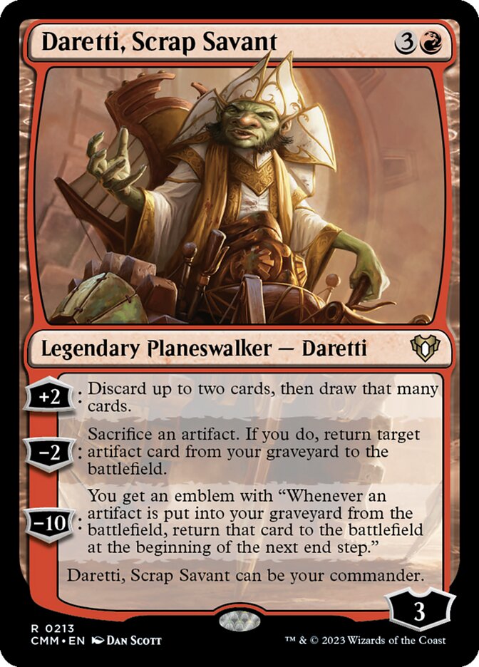 Daretti, Scrap Savant cmm 213