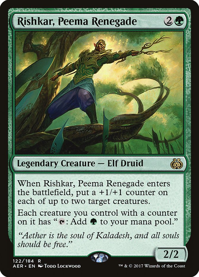 Rishkar, Peema Renegade aer 122