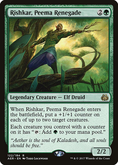 Rishkar, Peema Renegade aer 122
