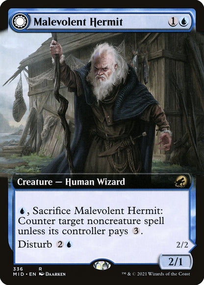 Malevolent Hermit // Benevolent Geist mid 336