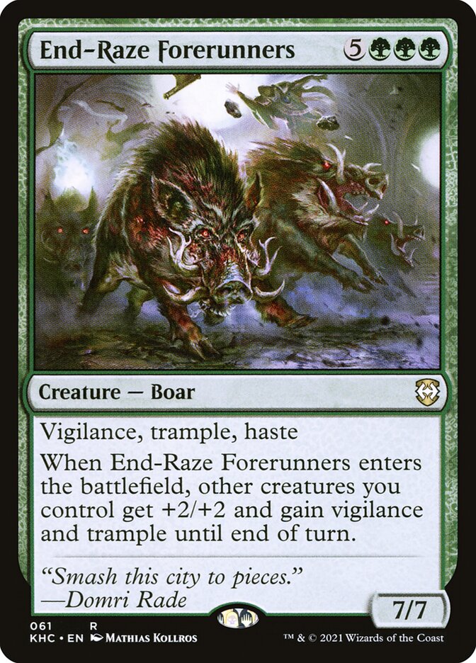 End-Raze Forerunners khc 61