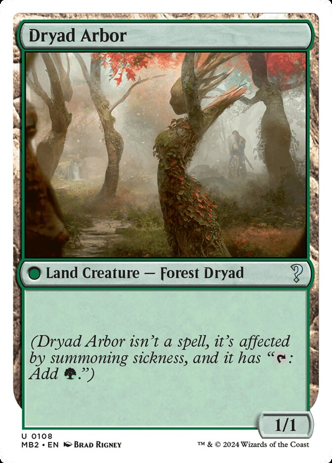 Dryad Arbor mb2 108