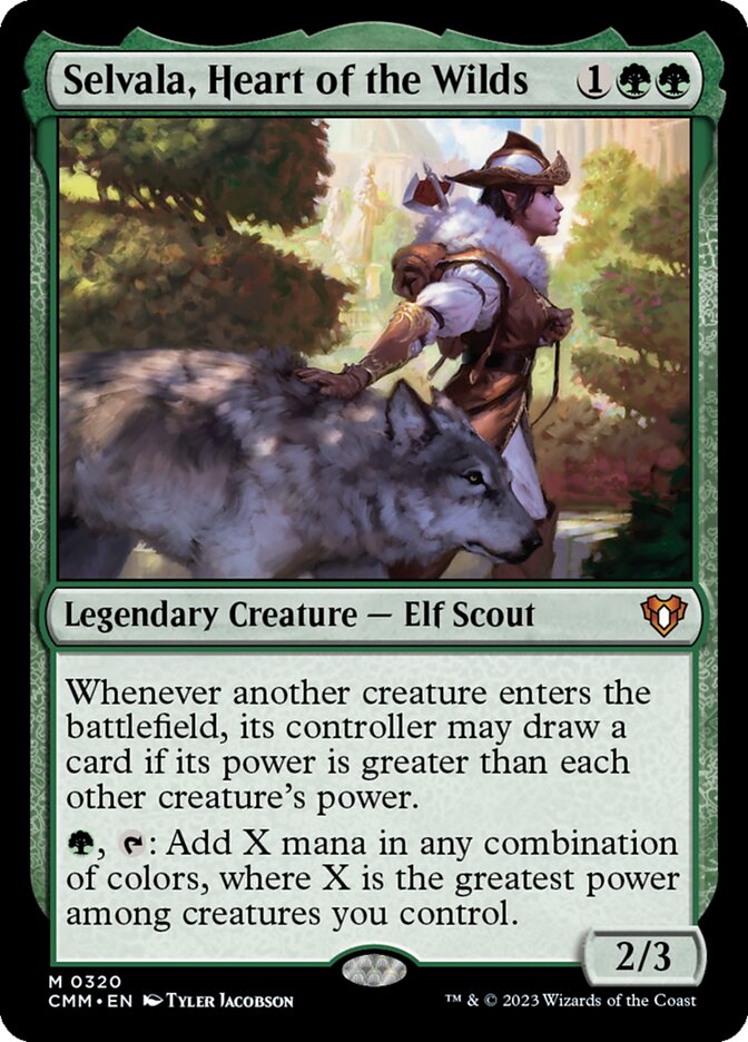 Selvala, Heart of the Wilds cmm 320