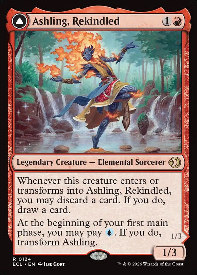 Ashling, Rekindled // Ashling, Rimebound ecl 124