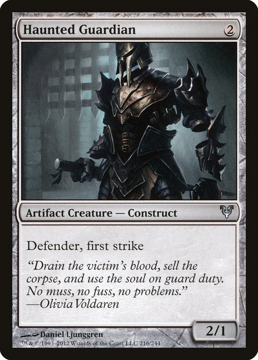 Haunted Guardian avr 216