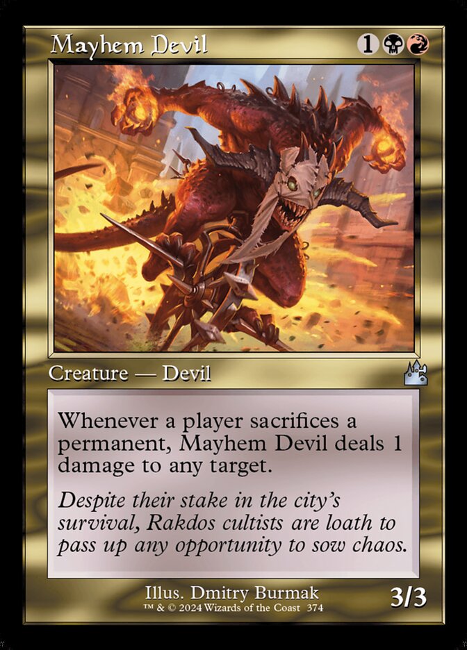 Mayhem Devil rvr 374