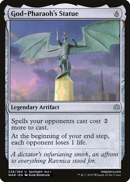 God-Pharaoh's Statue war 238