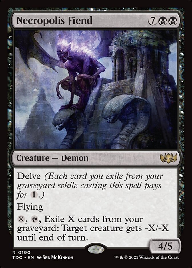 Necropolis Fiend tdc 190