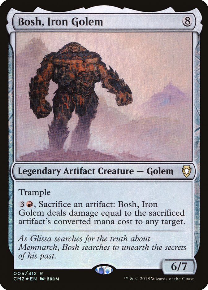 Bosh, Iron Golem cm2 5