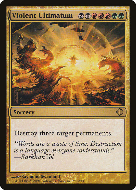 Violent Ultimatum ala 206