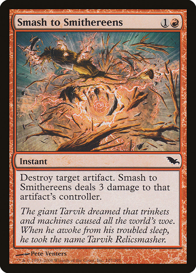 Smash to Smithereens shm 107