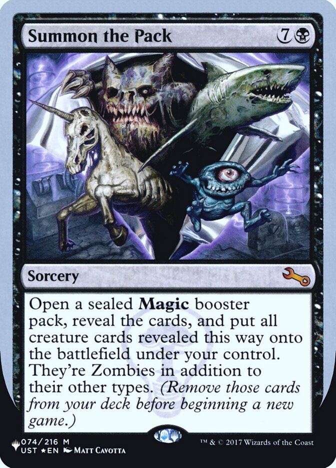 Summon the Pack ulst 25