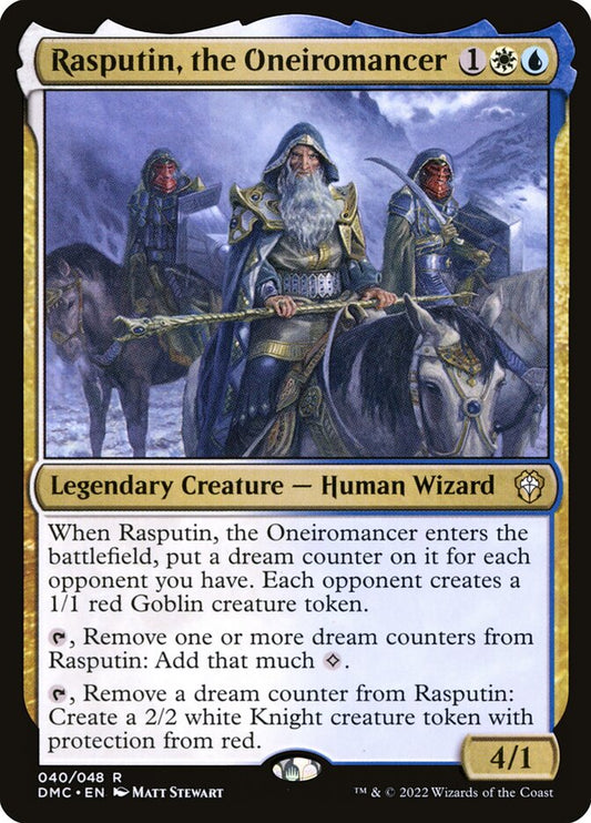 Rasputin, the Oneiromancer dmc 40