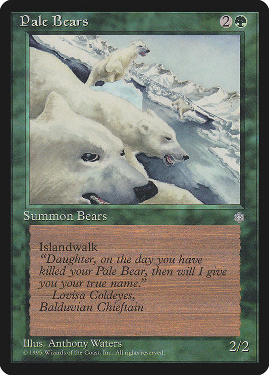 Pale Bears ice 256