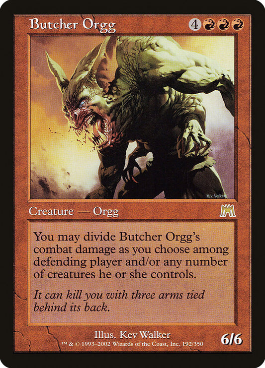 Butcher Orgg ons 192