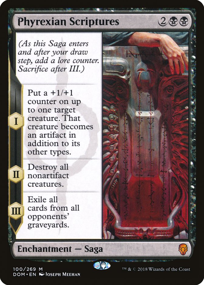 Phyrexian Scriptures dom 100