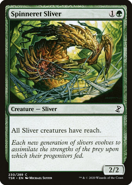 Spinneret Sliver tsr 230