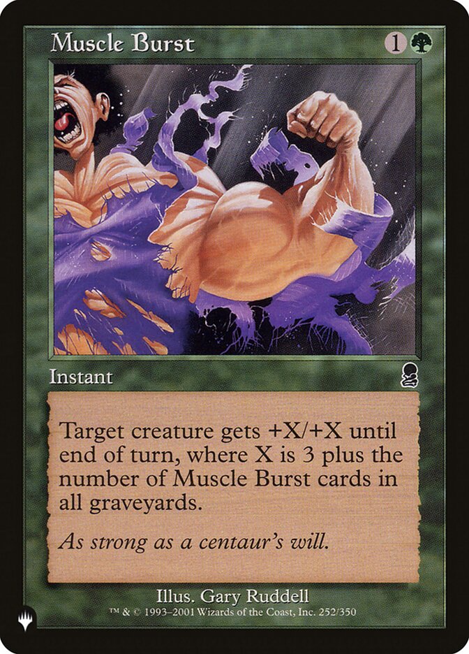 Muscle Burst plst ODY-252