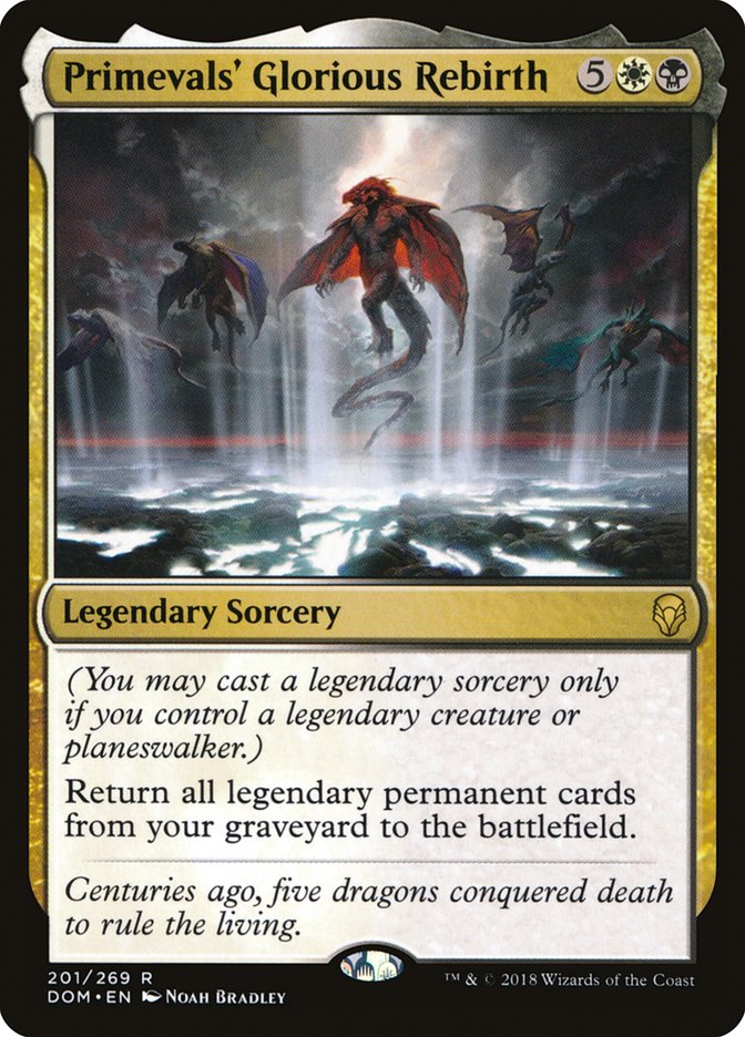 Primevals' Glorious Rebirth dom 201