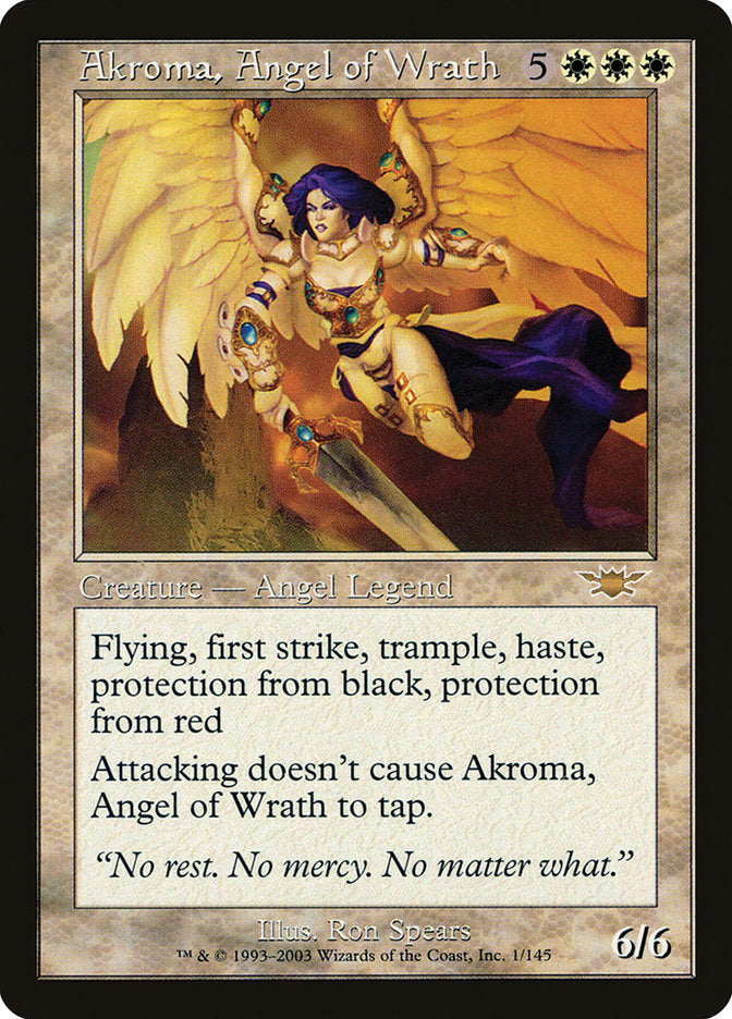 Akroma, Angel of Wrath lgn 1