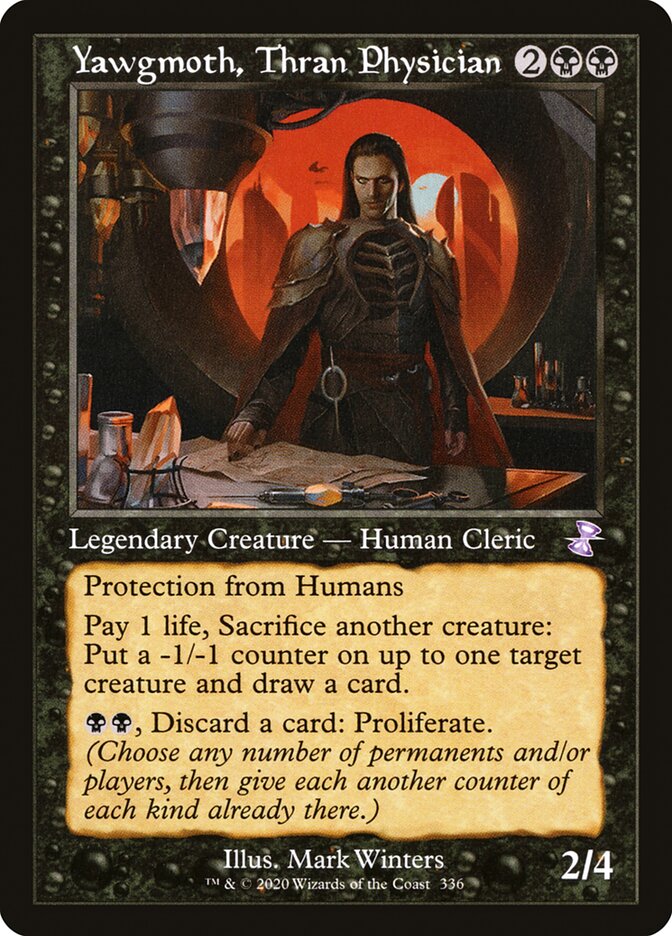 Yawgmoth, Thran Physician tsr 336