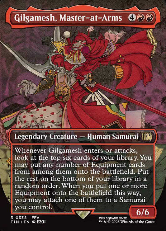 Gilgamesh, Master-at-Arms fin 338