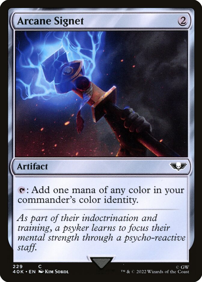 Arcane Signet 40k 229