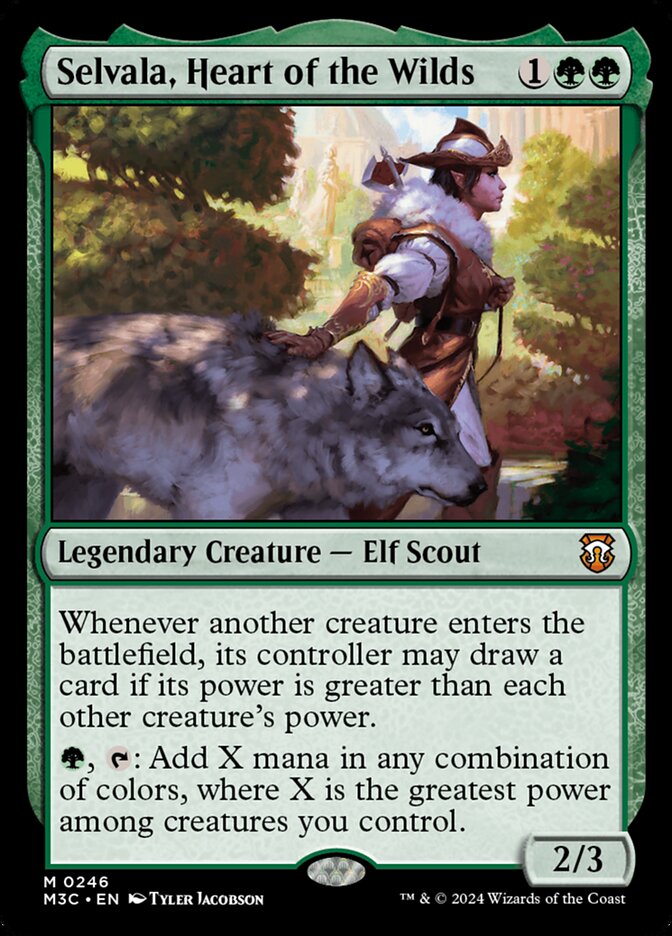 Selvala, Heart of the Wilds m3c 246