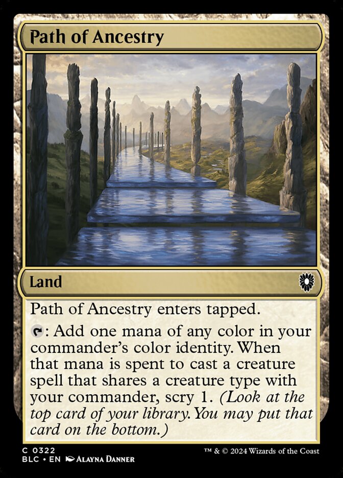 Path of Ancestry blc 322