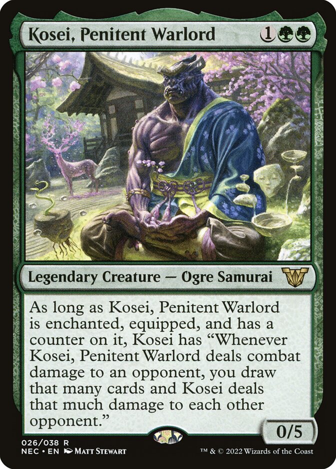 Kosei, Penitent Warlord nec 26