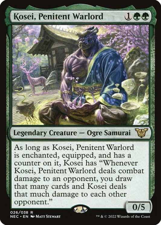 Kosei, Penitent Warlord nec 26